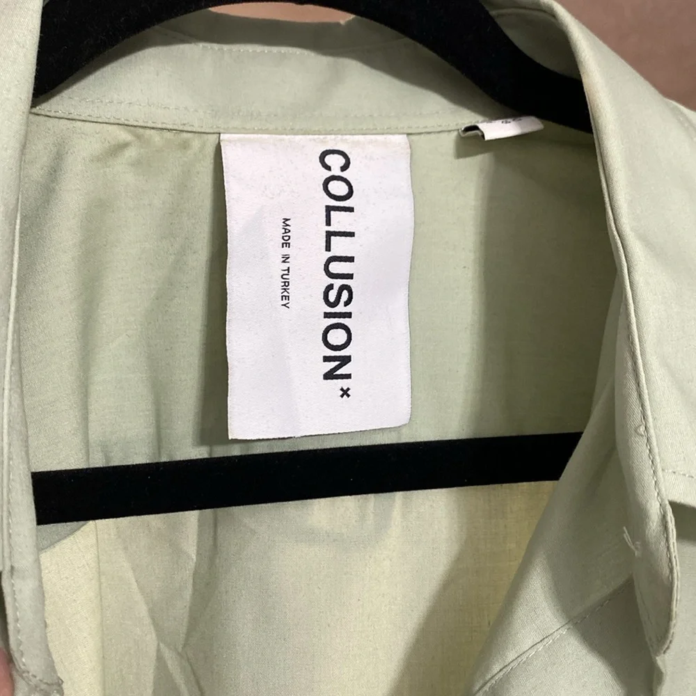 Collusion oversize button down - Picture 3 of 4